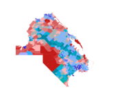 2022 Gubernatorial election breakdown by precinct