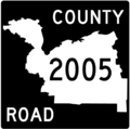 Highway shield, county roads
